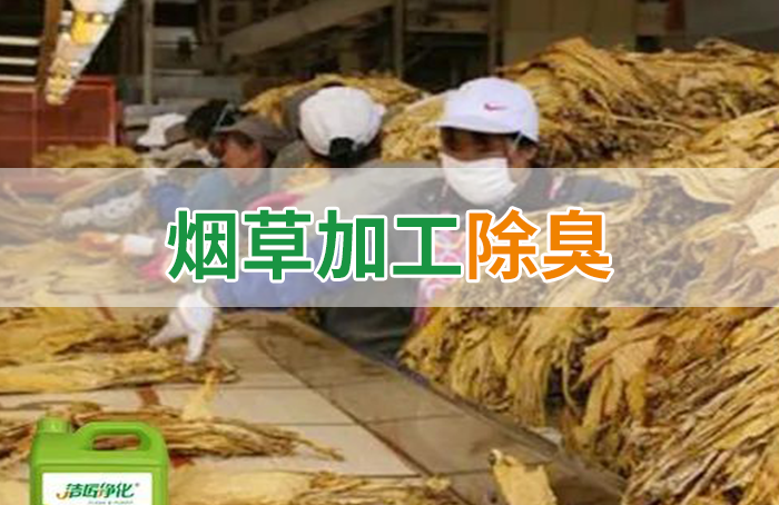 潔匠凈化·的凈工業(yè)除臭劑_煙草加工異味廢氣危害大，快速除臭就用Dejing的凈除臭劑！