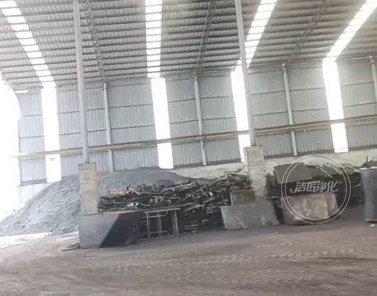 為陶瓷廠煤氣站安裝100+個高壓噴霧頭！Dejing的凈?除臭顯實力！