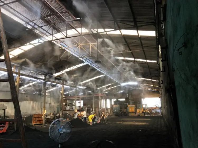 垃圾發(fā)電廠惡臭難題，用Dejing的凈工業(yè)除臭劑解決！